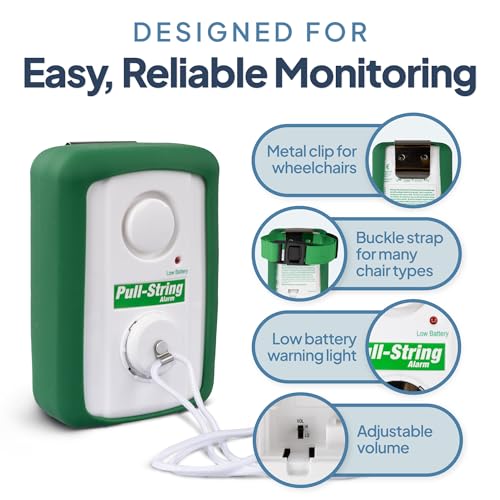 Basic Pull String Alarm for Fall Prevention and Anti-Wandering by Smart Caregiver - BPS-01