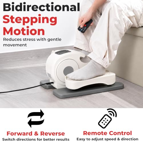 Livmore Electric Stepper with LCD Display & Remote - color: White