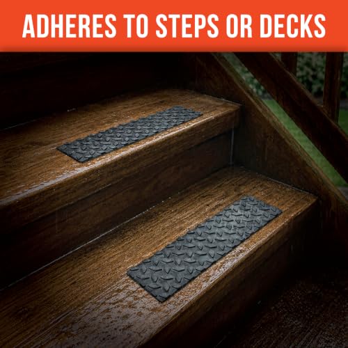 GTC60365 Adhesive Rubber Step Pads, 2-Pack