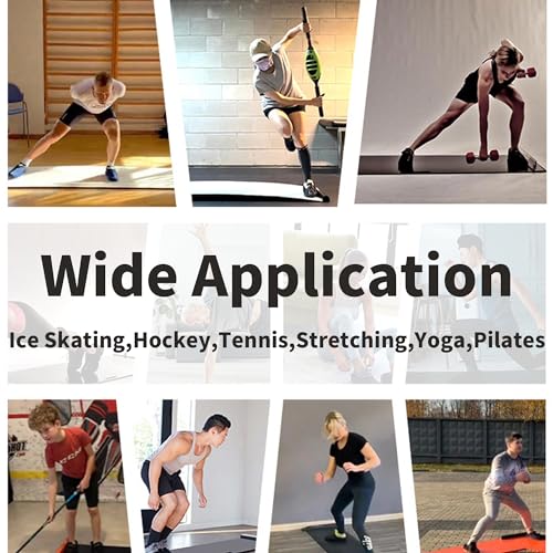 Slide Board Balance Workout Sliders with End Stops