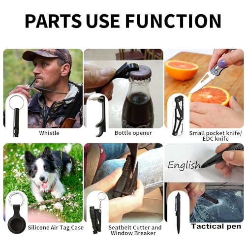 Araafur Wristlet Keychain Set with RFID Wallet Card Holder and Bottle Opener, Car Keychain Accessories for Women