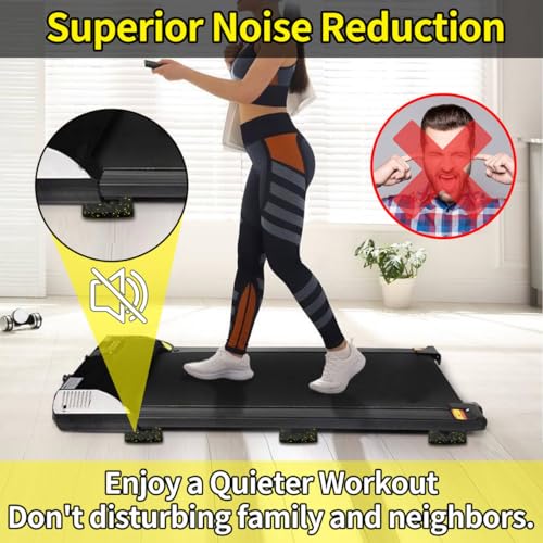 6 Pcs Walking Pad Mat, Rubber for Protect Floors,Noise Reduction