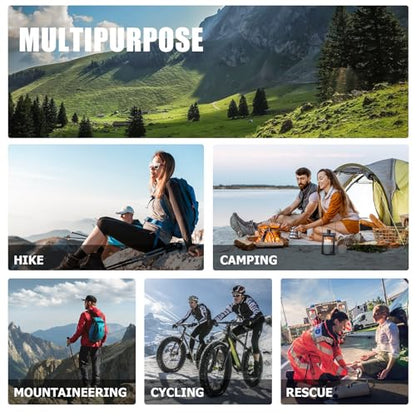 Ancable 33oz Collapsible Water Bottles, 9-Pack Reusable Travel Foldable Water Bottles for Hiking Camping Running Bike, BPA-Free Water Bottle - color: Clear x 9, size: 33 Ounces
