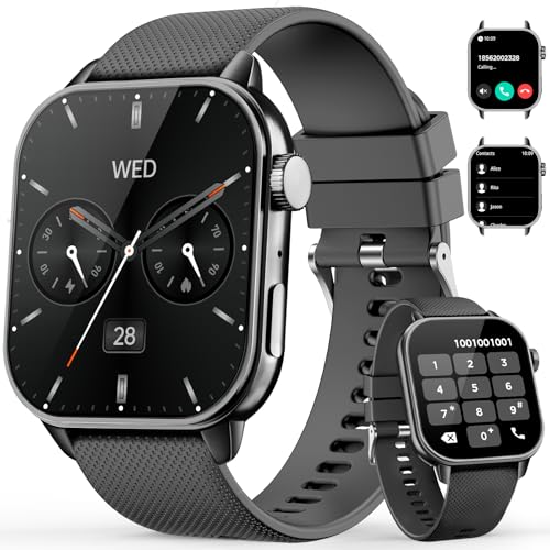 Smart Watches for Women with Bluetooth Call, 1.85" AMOLED HD Fitness Watch