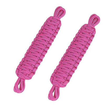 X AUTOHAUX Door Limiting Straps Swing Limiter for Jeep Wrangler JK JL 97-21 - color: Pink