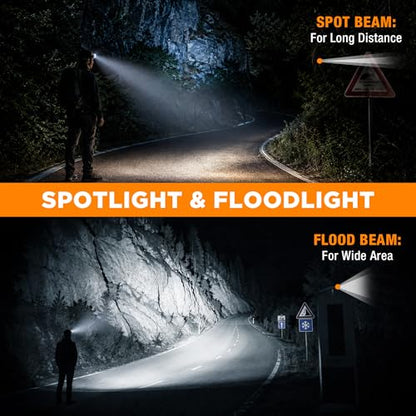 EverBrite 700 Lumens Rechargeable Headlamp with White Red Green Light Modes - size: Small