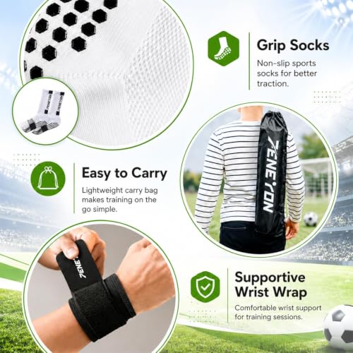 Soccer Training Mat, Soccer Training Equipment, Soccer Gifts for Boys 8-12 - color: Court, size: 47*31 IN