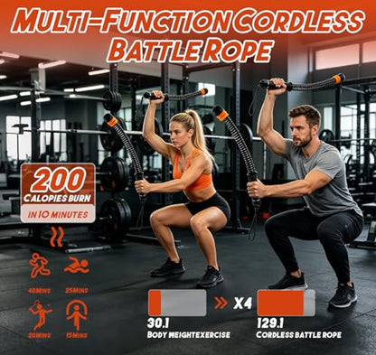 Ropeless Battle Ropes for Men & Women