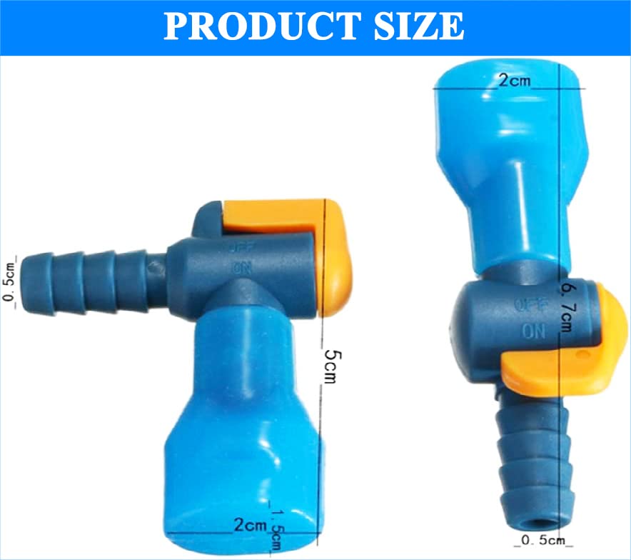 Bite Valve ON-Off Switch Tube Nozzle Replacement for Hydration Bladder