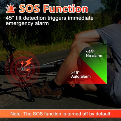 Bike Alarms,Bike Alarm Anti Theft, Bicycle Alarms with Remote,113dB Super Loud Bicycle Vibration Motion Sensor Siren Anti Theft Security System IP65 Waterproof, 3Pack - color: Bike Alarm with WL03C Remote, size: 3PK