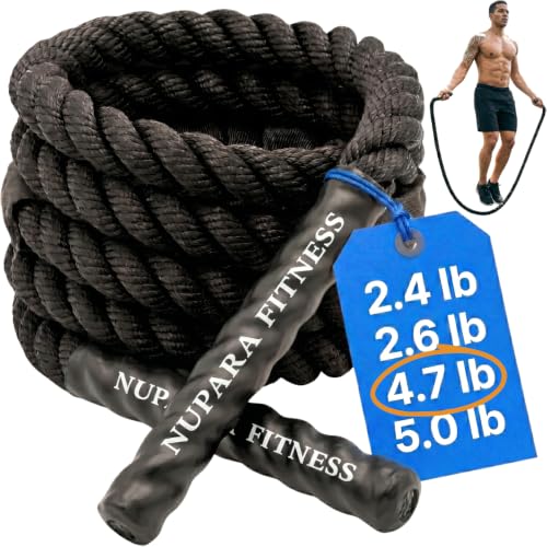 Weighted Jump Rope for Men and Women | Muay Thai Jump Rope - color: 4.7LB 9.2 ft