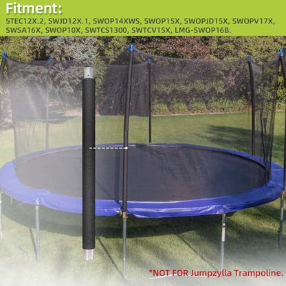 Trampoline Poles Replacement for Skywalker Or Jumpzylla Trampoline Net - style: For Skywalker 4201-4xLower Tubes