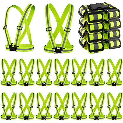 Hercicy Reflective Vest High Visibility Safety Vests Bulk - color: Yellow