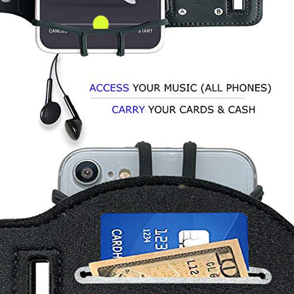 Universal Samsung Armband (Samsung Galaxy S25/S24/S23/S22/S21/S20/S10/A/J/Plus). Running Phone Holder - size: Samsung Galaxy