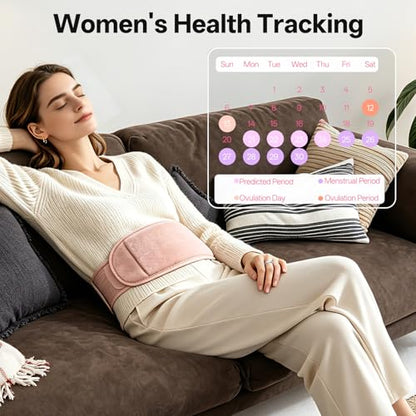 Smart Ring for Women & Men, Health Fitness Tracker Ring - color: Silver, size: 13#