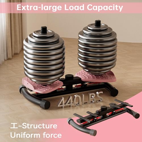(440 lbs Weight Capacity) Waist Twister, Waist Twister Machine Exercise Fitness Tool, Twist Machine for Slim Waist and Core, with Smart LED Digital Display, 20dB Ultra-Quiet for Women Men