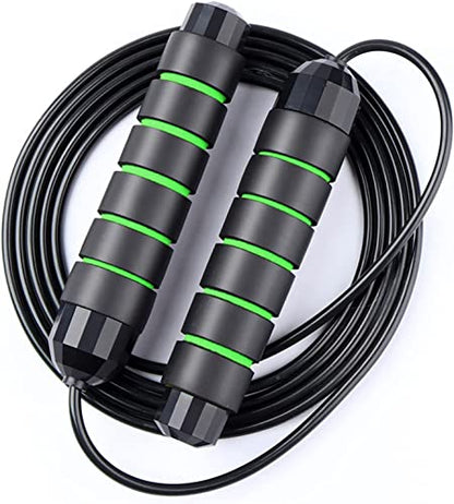 Redify Adjustable Jump Rope,Jump Ropes for Fitness for Men Women - color: Green