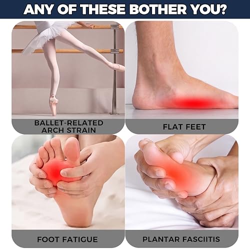 Foot Arch Trainer, Flat Feet Corrector & Plantar Fasciitis Relief