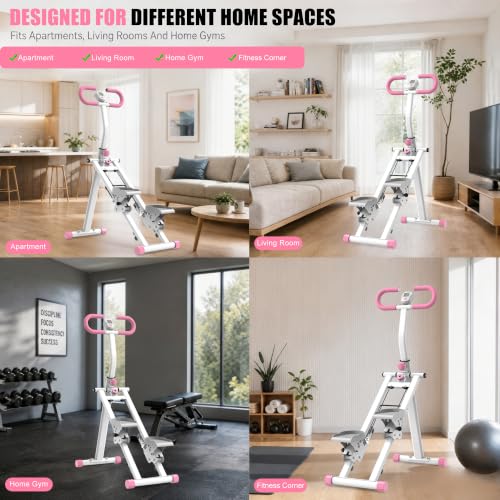 KINMAC Stair Stepper for Home, Foldable Stair Climber