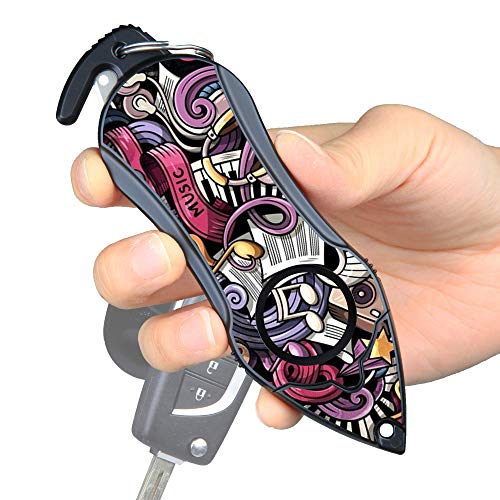 Stinger USA 140dB Siren Personal Safety Alarm Keychain Emergency Tool Music - color: Music