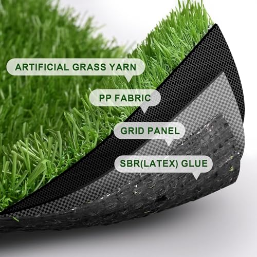 Yescom Sports Sled Strips Turf Gym Turf Flooring for Weight Sled Push Gym - size: 0.8"H-3'x33'(100Sq.Ft)