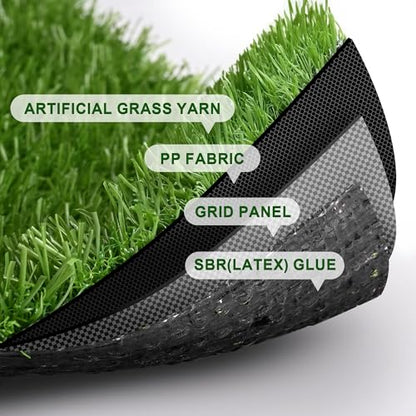 Yescom Sports Sled Strips Turf Gym Turf Flooring for Weight Sled Push Gym - size: 0.8"H-3'x50'x2Pcs(300Sq.Ft)