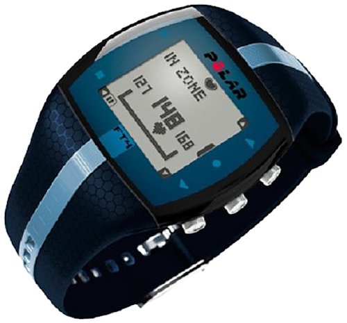 Polar FT4 Heart Rate Monitor - color: Blue/Blue