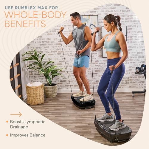 Lifepro Rumblex Max 4D Vibration Plate Exercise Machine with 99 Speeds