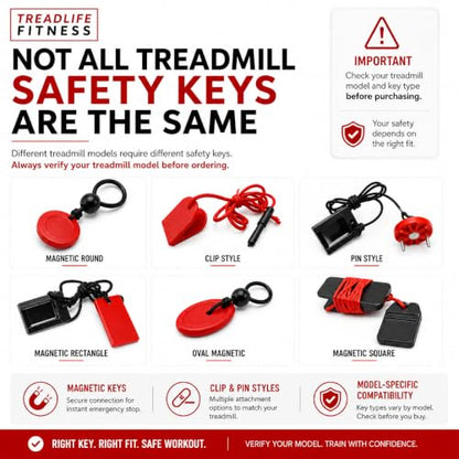 TreadLife Fitness Horizon Hole Treadmill Key - Part #016167-Z Makes Safety Keys for Less!