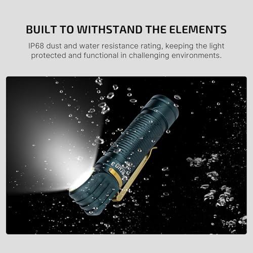 OLIGHT Perun 3 Headlamp Rechargeable, Red Light, Waterproof, Dream Blue - color: Dream Blue