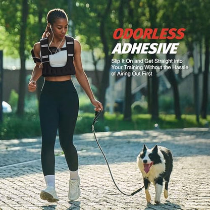 ZELUS Weighted Vest for Women & Men, U-Shaped Running Vest with Arm Pocket - color: Black, size: 6LB