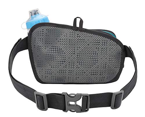 Waist Pack with Water Bottle Holder for Running Walking Hiking Fanny Pack - color: Purple