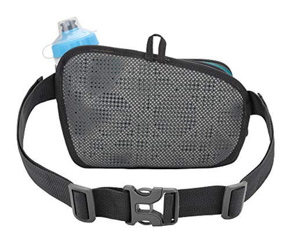 Waist Pack with Water Bottle Holder for Running Walking Hiking Fanny Pack - color: ‎Gypsy Red