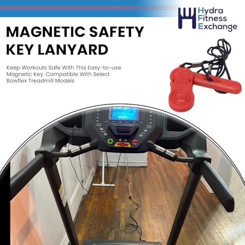 Hydra Fitness Exchange Treadmill Safety Key Replacement, Emergency Stop Safety Key for Treadmill - color: 1000513293