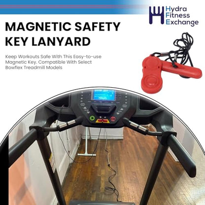Hydra Fitness Exchange Treadmill Safety Key Replacement, Emergency Stop Safety Key for Treadmill - color: 1000513293