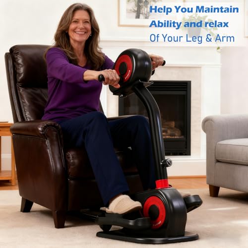 Elliptical Exercise Machine, Low‑Impact Motorized Pedal Exerciser