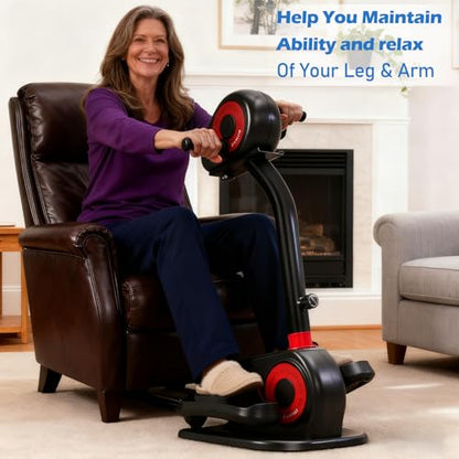 Elliptical Exercise Machine, Low‑Impact Motorized Pedal Exerciser
