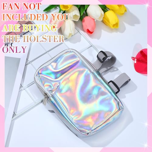 Carnival Thigh Bag for Women, Silver, Leg Bag with Non-slip Pad - color: Silver, style: Leg Bag With Non-slip Pad