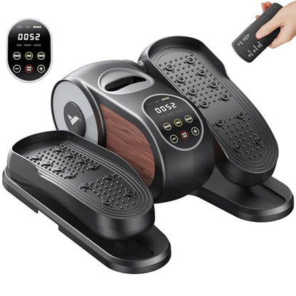 MERACH Under Desk Elliptical, Leg Exerciser While Sitting for Seniors - color: Black
