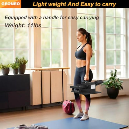 Under Desk Elliptical Machine, Electric Elliptical Leg Exerciser for Senior - color: Silver