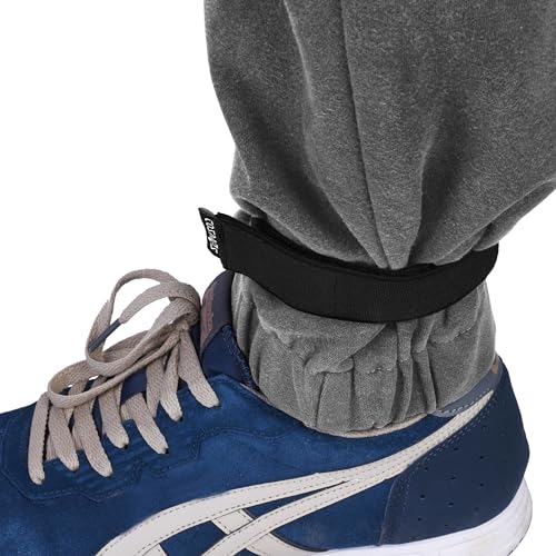 CM Cosmos 2 Pcs Bike Bicycle Cycling Elastic Ankle Straps Band Adjustable Pants Fastening Belt Boot Blousing Straps Ankle Safety Bind for Riding Climbing Fishing Outdoor Sports Activities