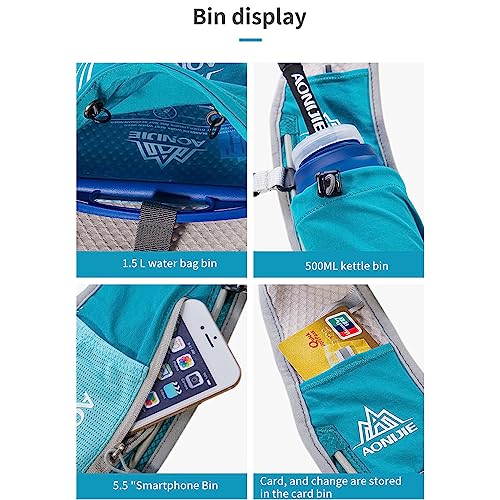 AONIJIE Hydration Backpack Vest for Outdoor Sports Breathable and Lightweight,Hydration Pack for Running, Cycling, and Hiking