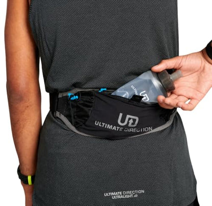 Ultimate Direction Race Belt 6.0 Running Belt, Onyx, One Size - color: Onyx