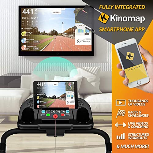 Bluefin Fitness Kick 2.0 | Task 2.0 | Innovative High-Speed Folding Treadmill | Home Walkpad | Joint Protection Tech | Compact Walking | Running Machine | Home Gym Office | Bluetooth - style: B Kick 2.0 2024
