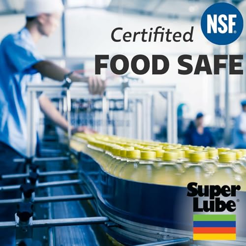 Super Lube Silicone Oil High & Low Temp CST (Clear, 4oz Bottle) | NSF Certified Food Grade & Clean | High and Low Temp Stable - size: 5000 cSt - 4oz Bottle