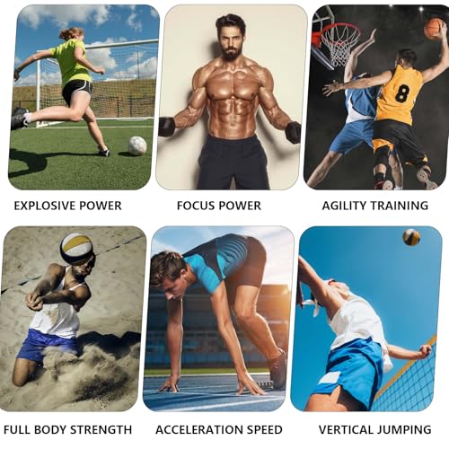 Speed and Agility Training Equipment, 80lb Exercise Bands