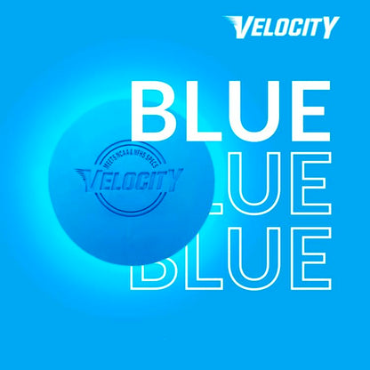Velocity Lacrosse Balls - 1, 2, 3, 6, 12, 18, 24, 36, 60 and 120 Packs - for Practice, Official NFHS and College Approved Size - color: Light Blue, size: 120 Balls, style: Practice Ball