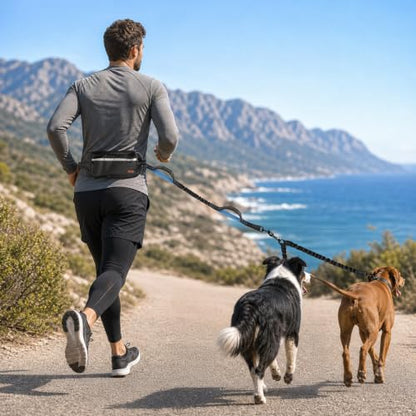 Kytely Dual Dog Leash, Hands Free Double Dog Leash - size: Small