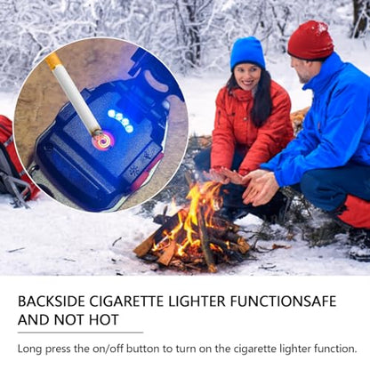 MAKDAK 4PC Keychain Flashlight Rechargeable Cob Keychain Work Light 7 Modes 1600Lumen High Lumen Flashlights for Emergencies,EDC - color: (Orange and Blue)*2PC