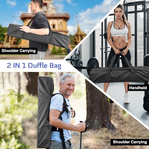 INFANZIA 35x7x7 Inch Tripod Carrying Case, Travel Sport Storage Bag, 28L - size: 35x7x7 inch-28L